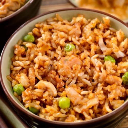 Chicken Fried Rice, Happy Green Planet Family Restaurant